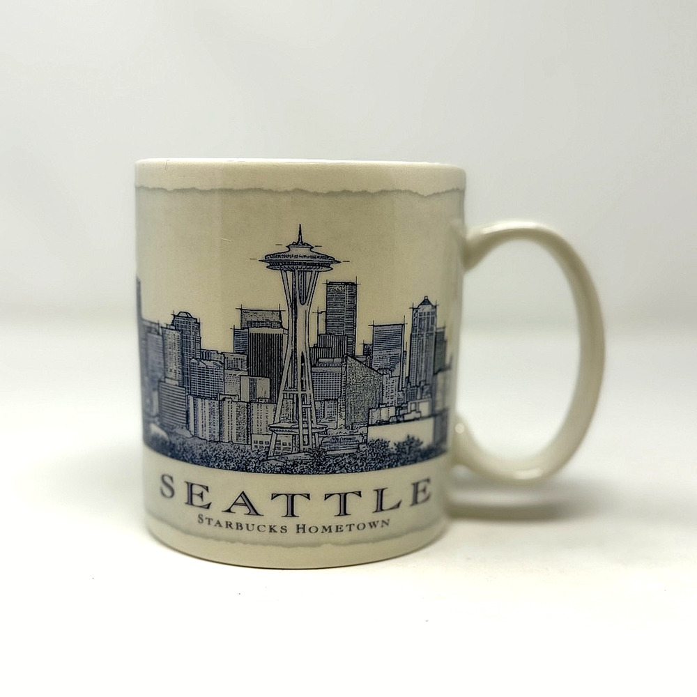 Starbucks Seattle Hometown Architecture Series Mug 18 oz 2012 Ceramic